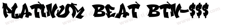 Platinum Beat BTN字体转换